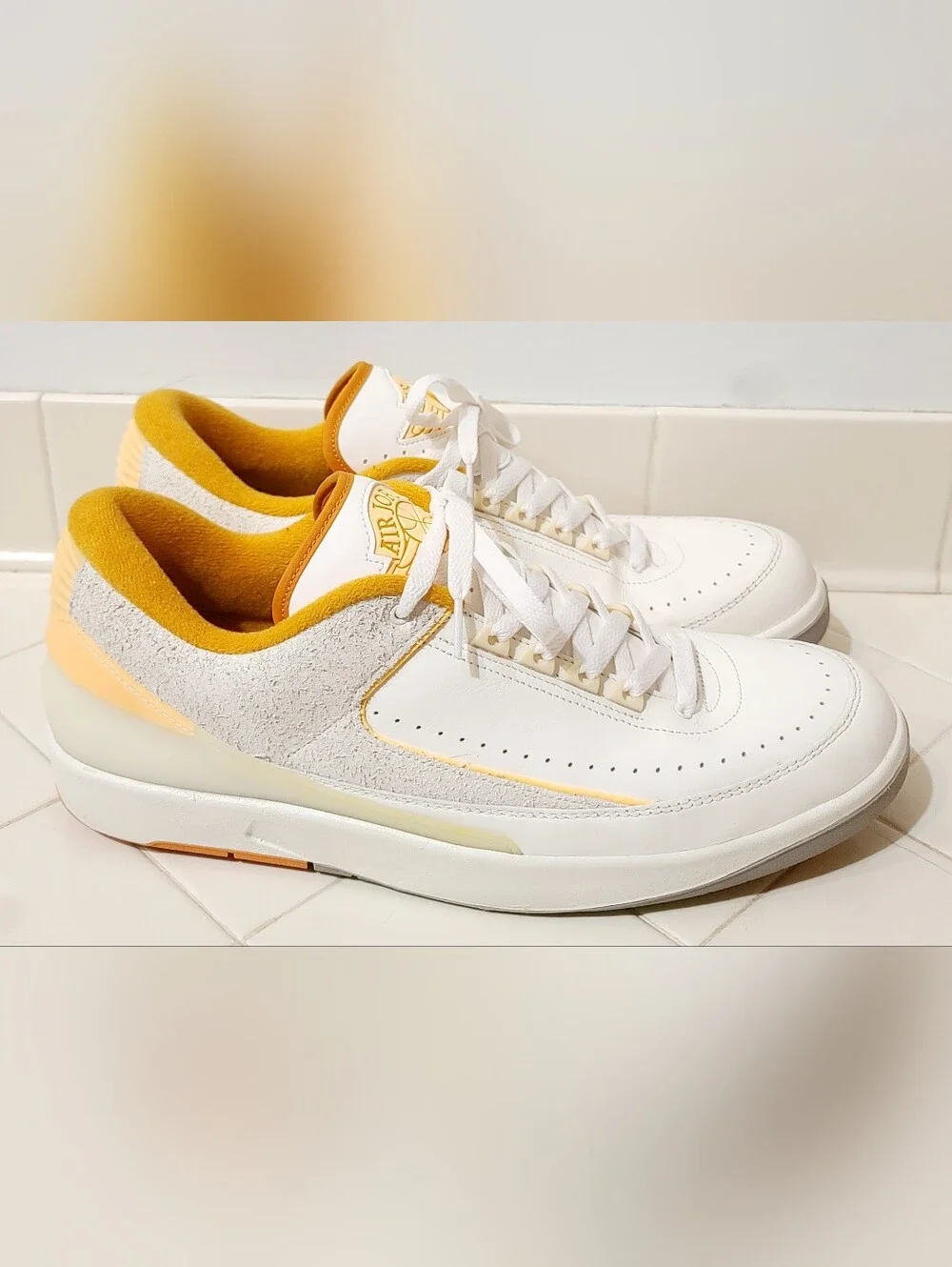 Air Jordan 2 Retro Low Craft Melon Tint Men's Size 14